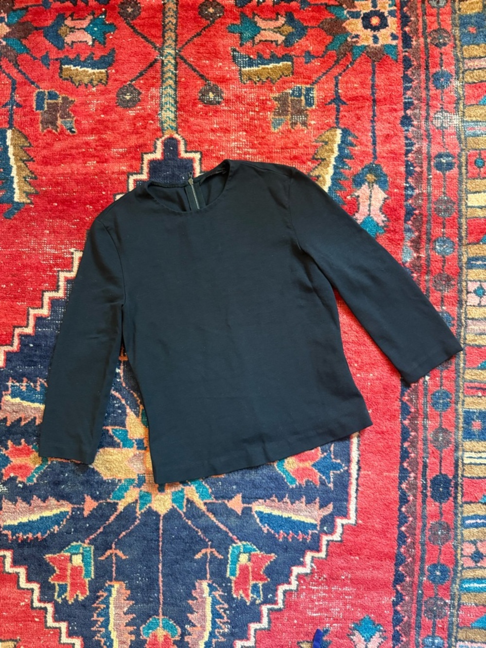 THE ROW Zipper-Back Shirt - Modal Blend - Size Small - Forever Piece!